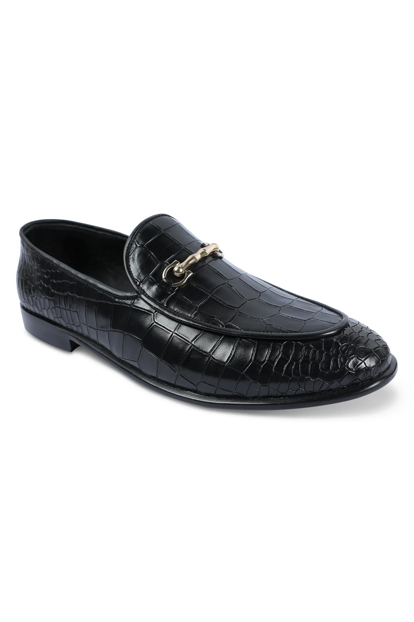 Formal Shoes For Men in Black SKU: SMF-0200-Black