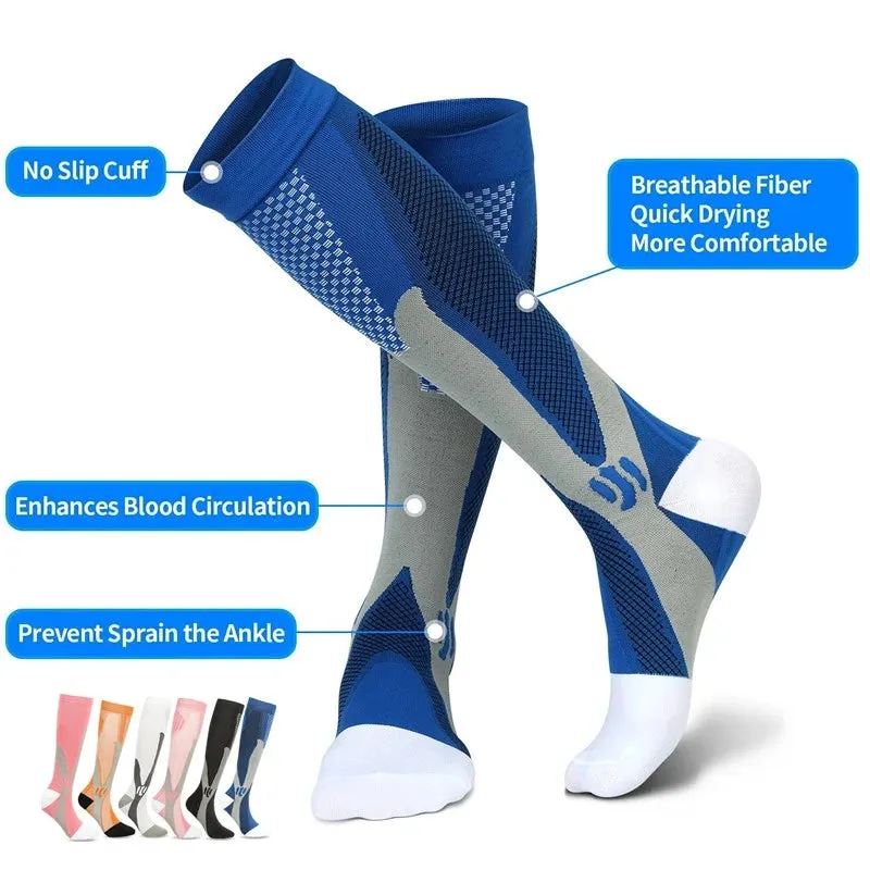 High-Performance Compression Socks for Sports & Recovery