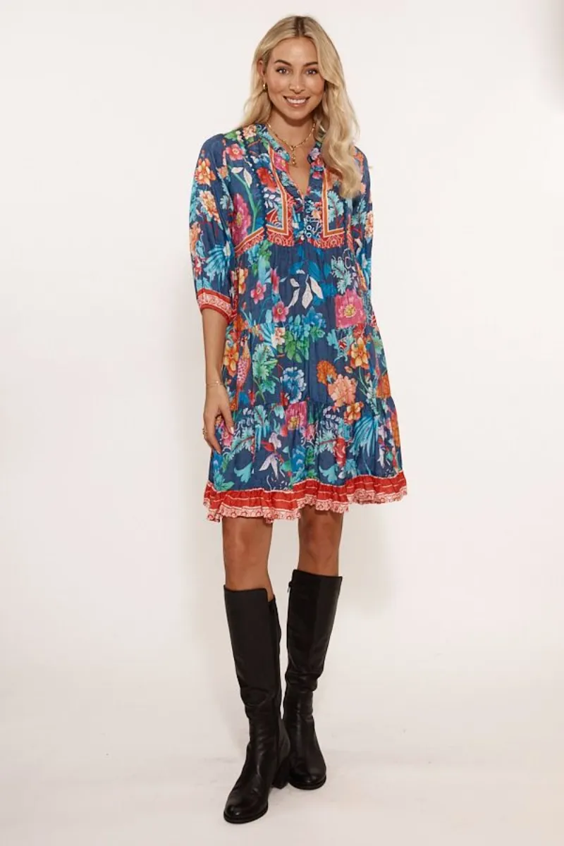 Lula Life Moira Tierred Dress