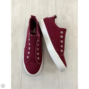 Shoes Sneakers By Corkys In Red, Size: 8