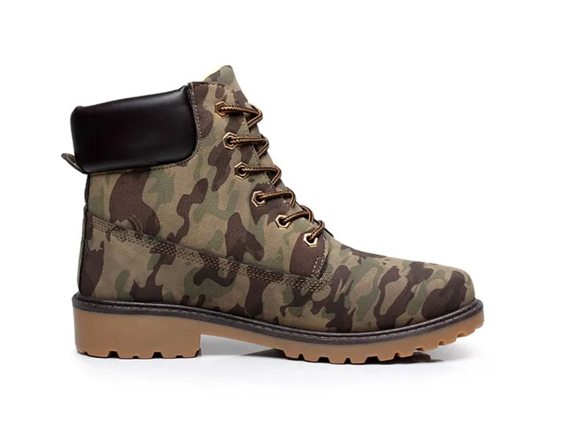 West Louis Trending Camo Boots