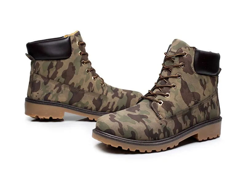 West Louis Trending Camo Boots