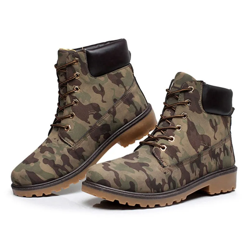 West Louis Trending Camo Boots