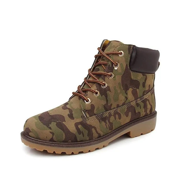 West Louis Trending Camo Boots