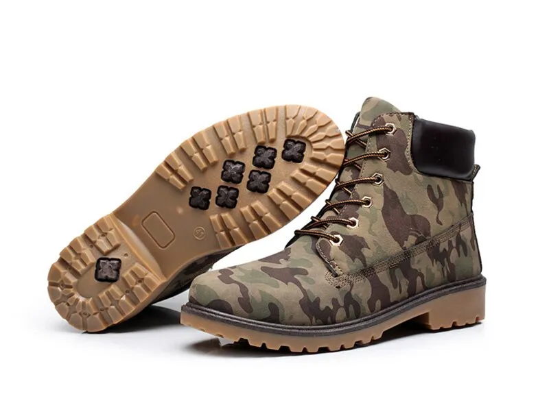 West Louis Trending Camo Boots