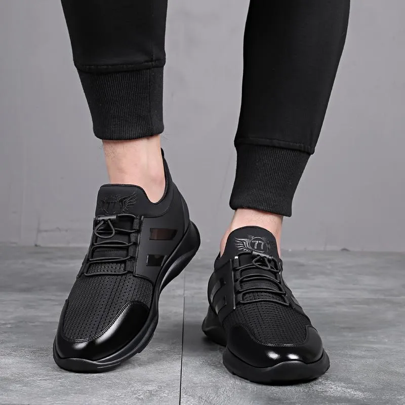 West Louis Trending Mattee Black Athletic Sneakers