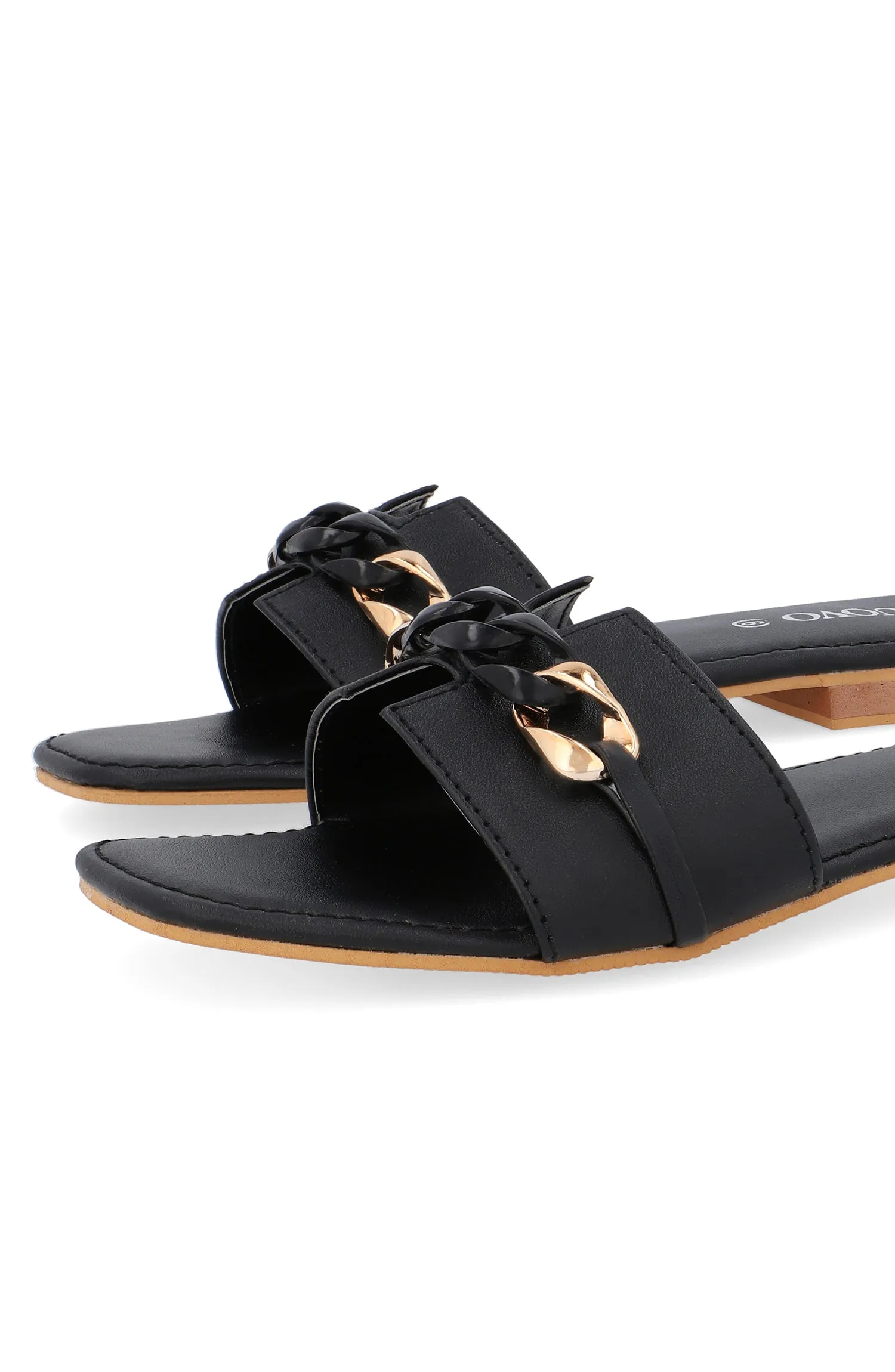 Women Slippers -  BLACK (ORFS-69 BLACK)