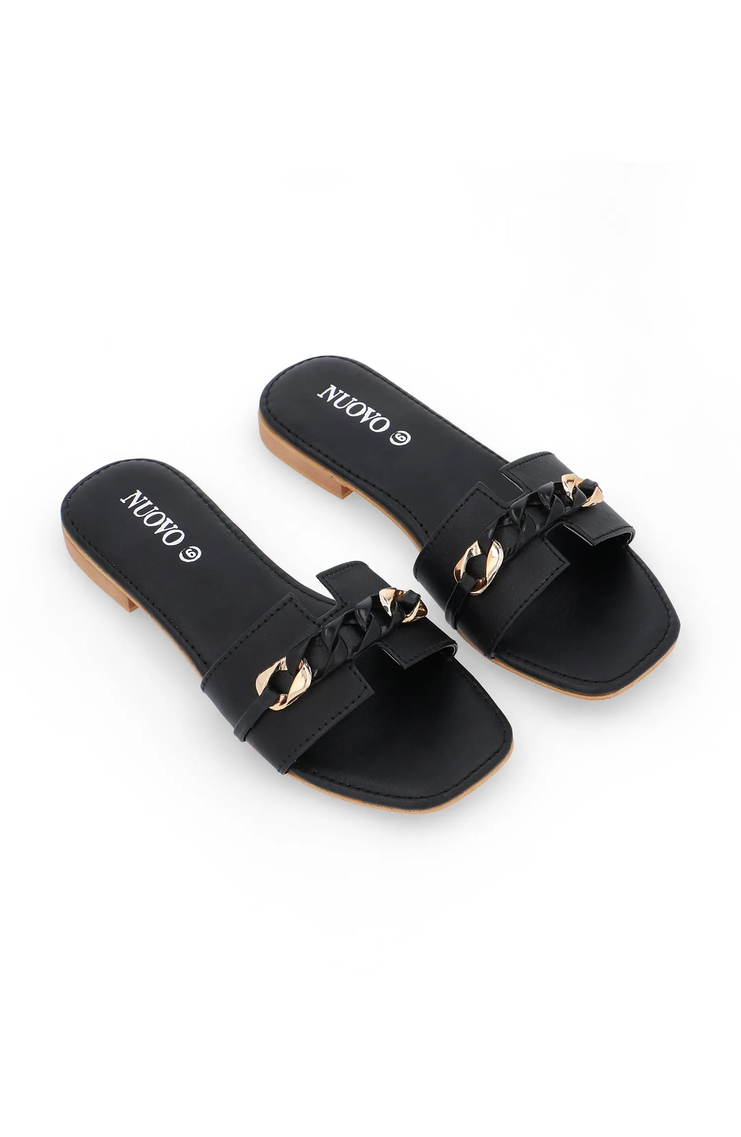 Women Slippers -  BLACK (ORFS-69 BLACK)