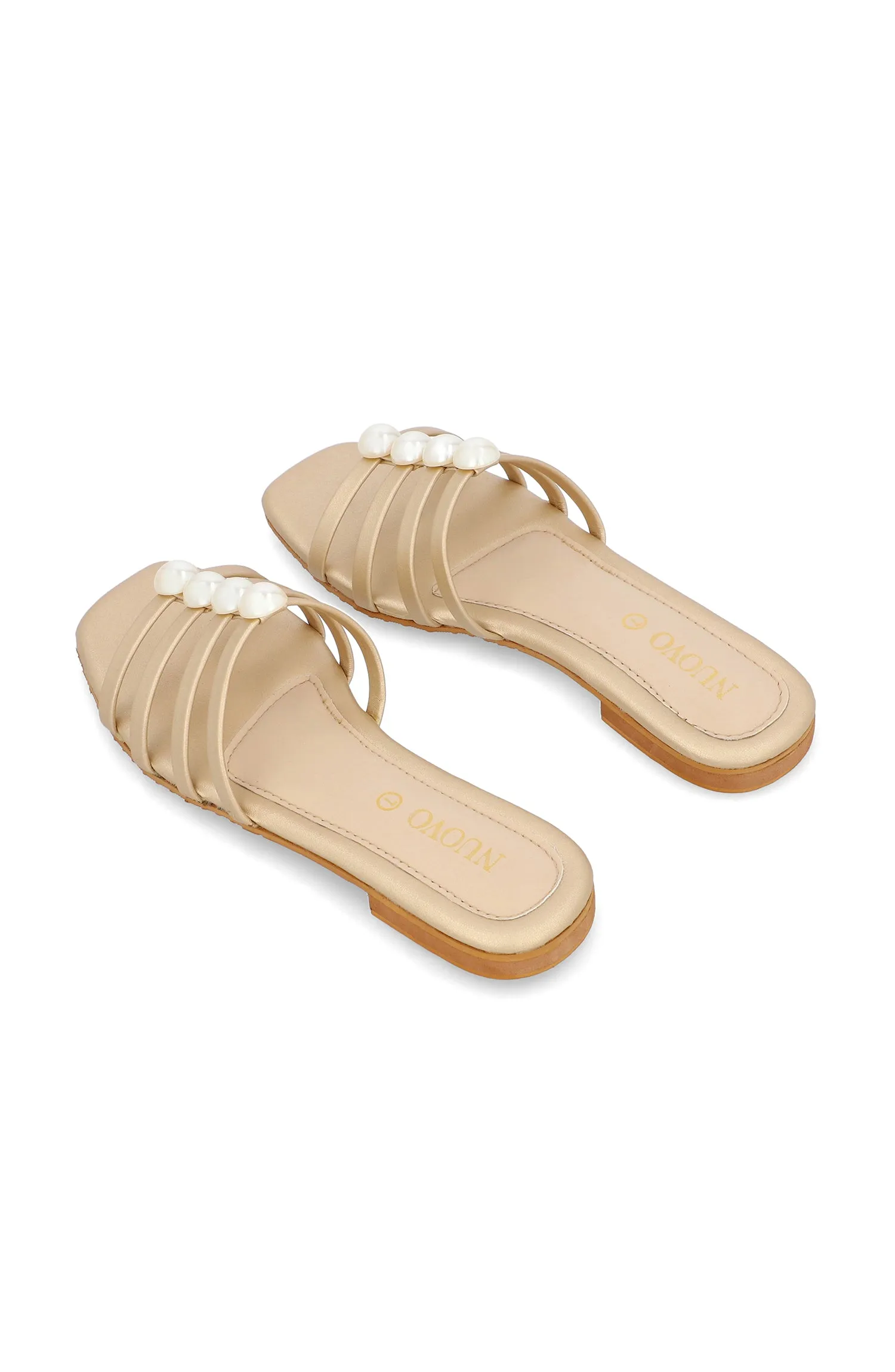 Women Slippers -  GOLDEN (ORFS-68 GOLD)