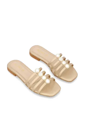 Women Slippers -  GOLDEN (ORFS-68 GOLD)