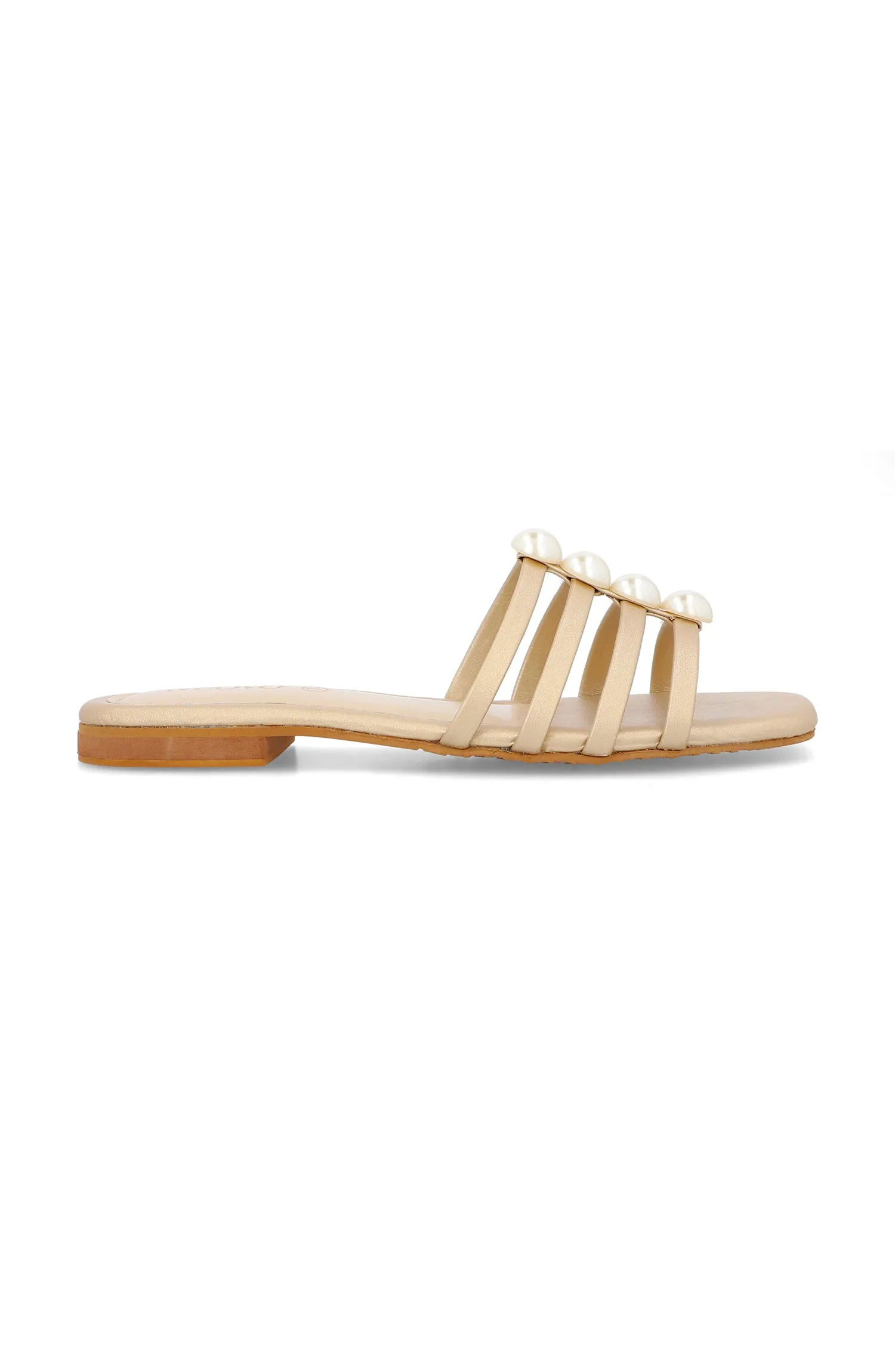 Women Slippers -  GOLDEN (ORFS-68 GOLD)